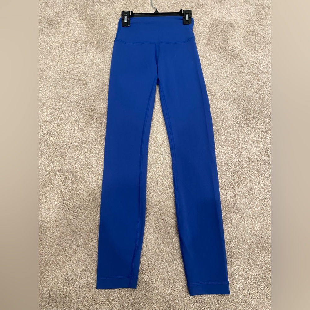 Blue lululemon leggings